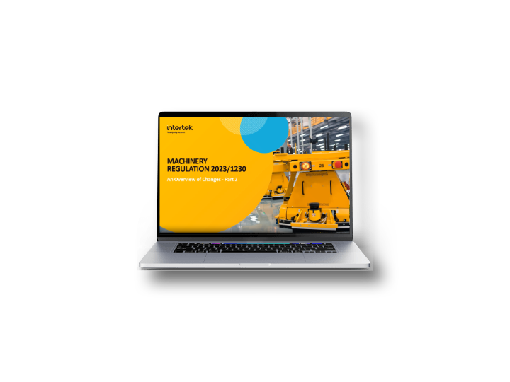 Intertek webinar - EU Machinery Regulation - part 2