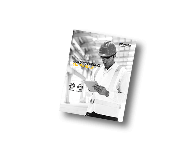 Building Products Certification | Brochure