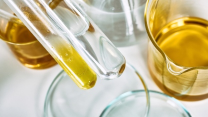 Science laboratory, Chemical substance in test tube, Research and medical formulating