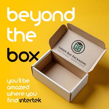 An open cardbox box